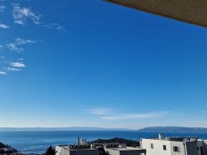 Makarska, jednosoban stan sa pogledom na more i parkingom